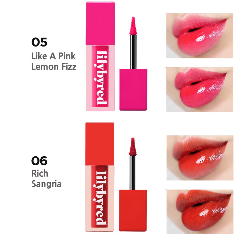 Son kem trang điểm Lilybyred Juicy Liar phong cách Hàn Quốc dành cho làm đẹp