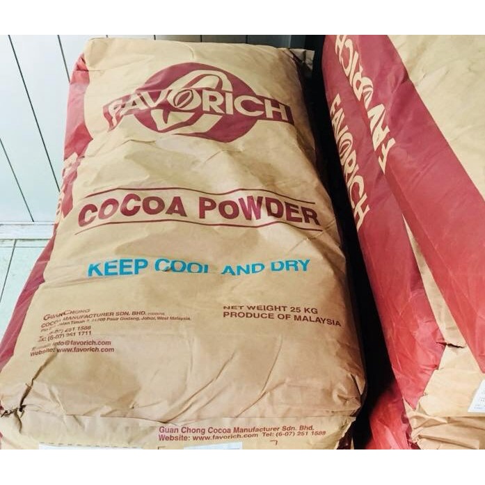 Bột Cacao favorich Malaysia Bao 25kg