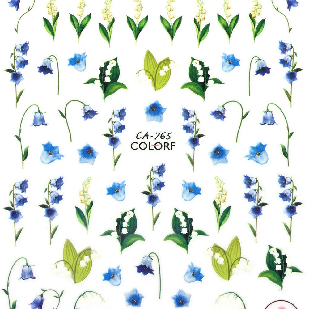 Miếng Dán Trang Trí Móng Tay Họa Tiết Hoa Anh Đào / Lá Xinh Xắn