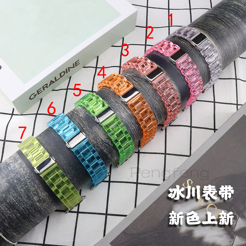 Dây Đeo Nhựa Trong Suốt Cho Đồng Hồ Thông Minh for Xiaomi Huami Amazfit Bip Lite / 1S/ U Amazfit Gts/GTS 3 2 2e 2Mini