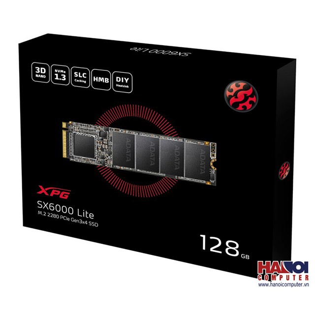 SSD ADATA. 128G M2 2280 PCIe ASX6000NP chính hãng