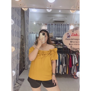 ÁO BÈO MẶC 2 KIỂU BIGSIZE LINH MÓM BIGSIZE