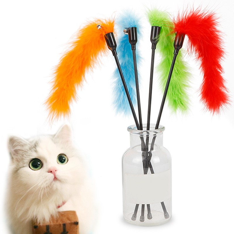 Đồ chơi cần câu cho mèo - CattyMan Nhật
