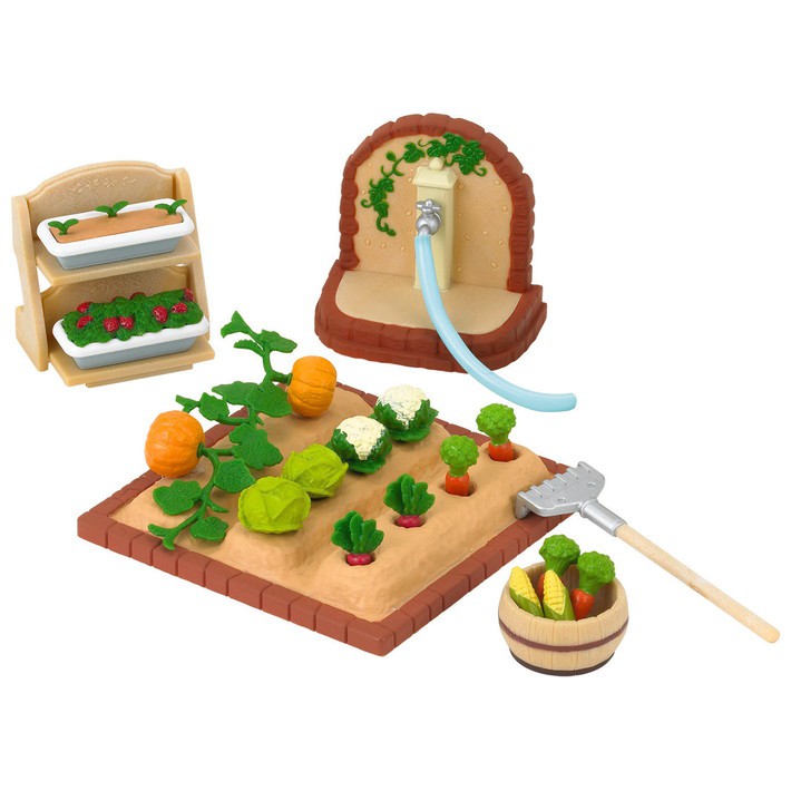 Sylvanian Families Vườn Rau và Bộ Dụng Cụ Làm Vườn Vegetable Garden Set