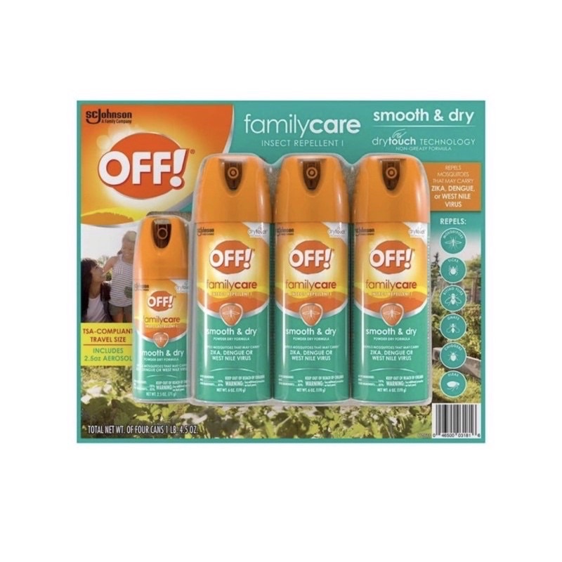 Xịt chống muỗi Family Care OFF