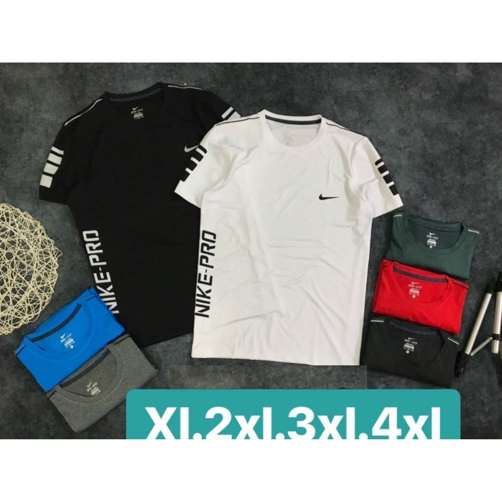 Áo Thun Thể Thao Nam Cổ Tròn Bigsize Chất Thun Lạnh Viền Tay Co Giãn 4 Chiều  Không Bai Xù