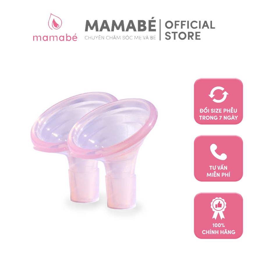 Phễu Hút Sữa Pumpin Pal Chống Dãn Chân Ti dành cho máy Medela/ Avent/ Spectra/ Fazt/ rozabi/ ichiko