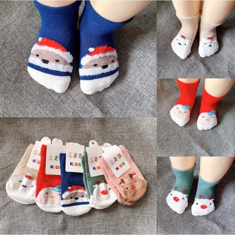 Tất NOEL có đế chống trượt phom nhỏ