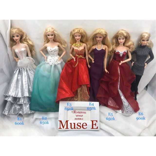 Búp bê Barbie model muse chính hãng. Búp bê Barbi Look city. Mã Muse E