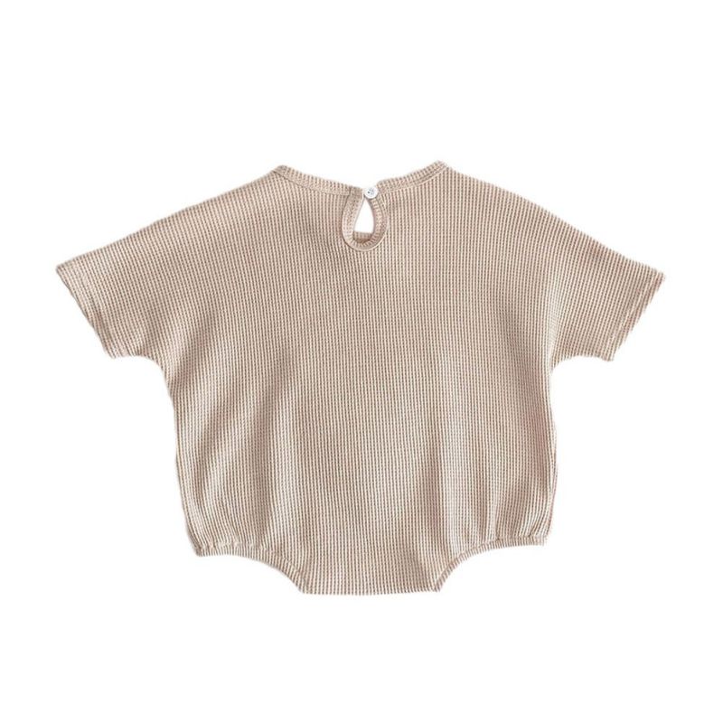 Bộ Áo Liền Quần Tam Giác Thoáng Khí In Họa Tiết Hoạt Hình Dễ Thương Cho Bé Trai Và Gái