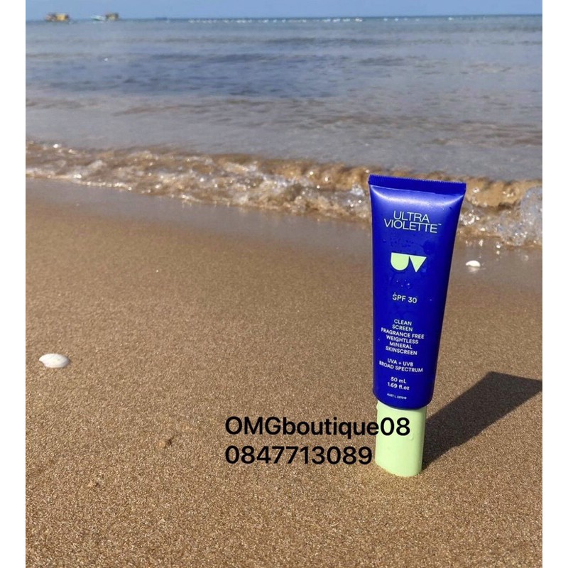 Kem chống nắng Ultra Violette Queen Screen Supreme Screen Clean Screen