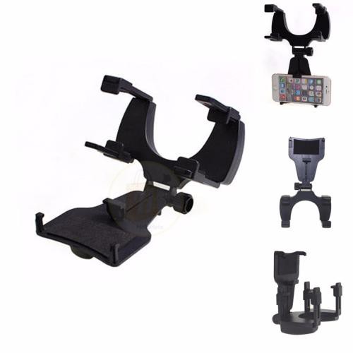 Giá đỡ điện thoại kẹp điện thoại gắn gương chiếu hậu cho ô tô cho xe hơi chống sốc chống trầy | BigBuy360 - bigbuy360.vn