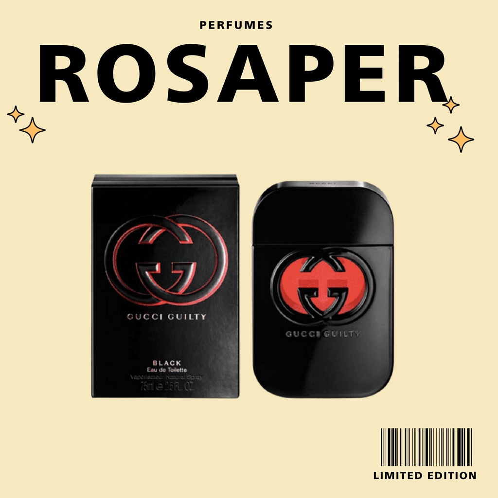 - 𝑹𝒐𝒔𝒂 - Mẫu Thử Nước Hoa Nữ Gucci Guilty Black 5ml/10ml/20ml - Khonuochoa
