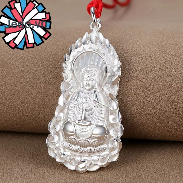 Mặt dây chuyền phật bà bạc S999- Jedo MDPB
