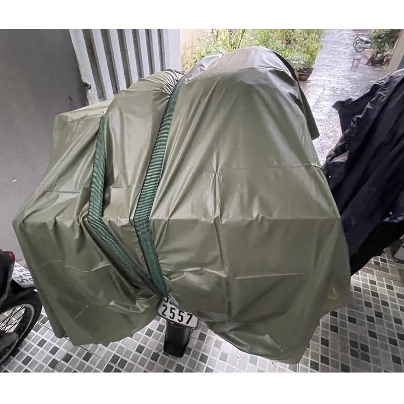 Tấm mưa nilon , tấm bạt trải đi phượt dã ngoại in loang kích thước 2m2*1m6