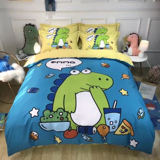Set chăn ga gối Cotton lụa cho bé trai
