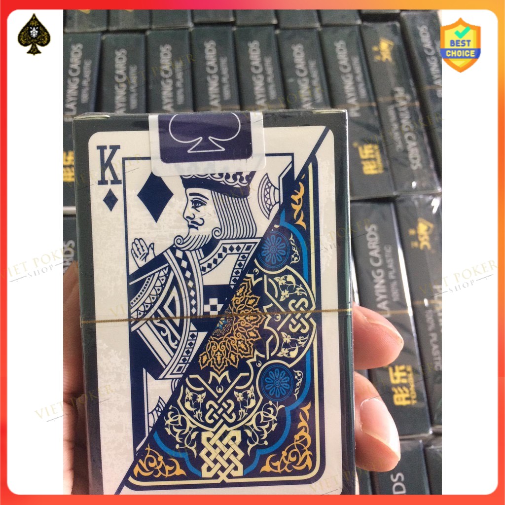 Bài nhựa tiến lên - tú lơ khơ chất lượng cao 100% plastic