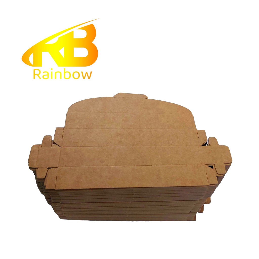 100 cái - Hộp giấy kraft đựng nước hoa chiết 10ml+son