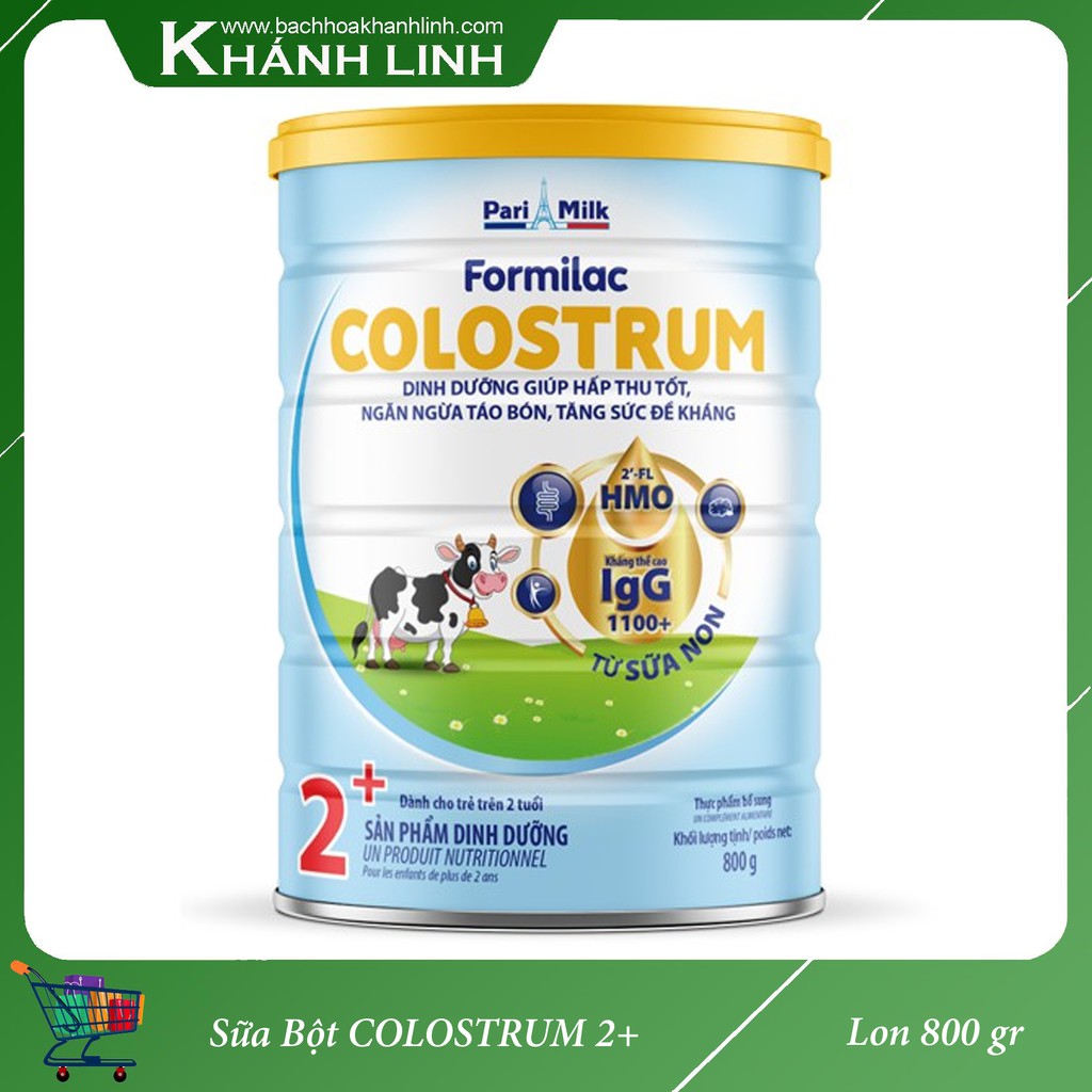 Sữa non Formilac Colostrum 2+ lon 900g