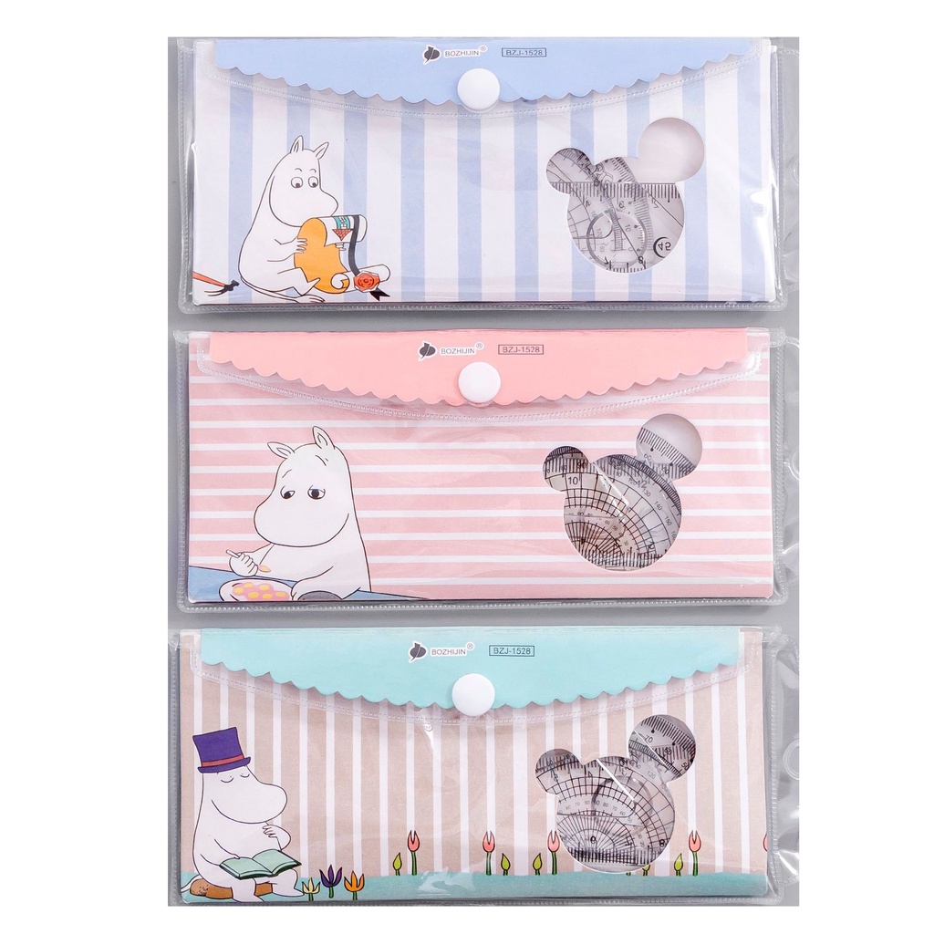 Cá Chép - Bộ 4 cây thước dành cho học sinh