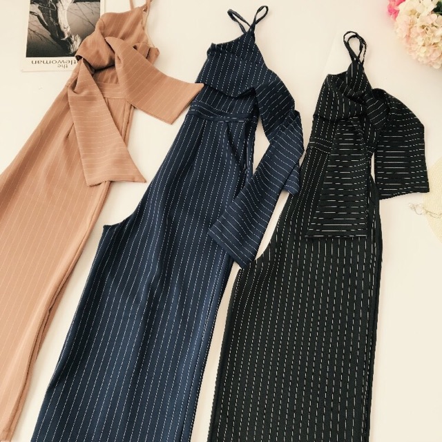 Jumpsuit 2 dây quần thụng siêu chảnh! Mặc cực tôn dáng, che mọi khuyết điểm luôn nè, 5 màu cực sang nha các khách iêu 😍