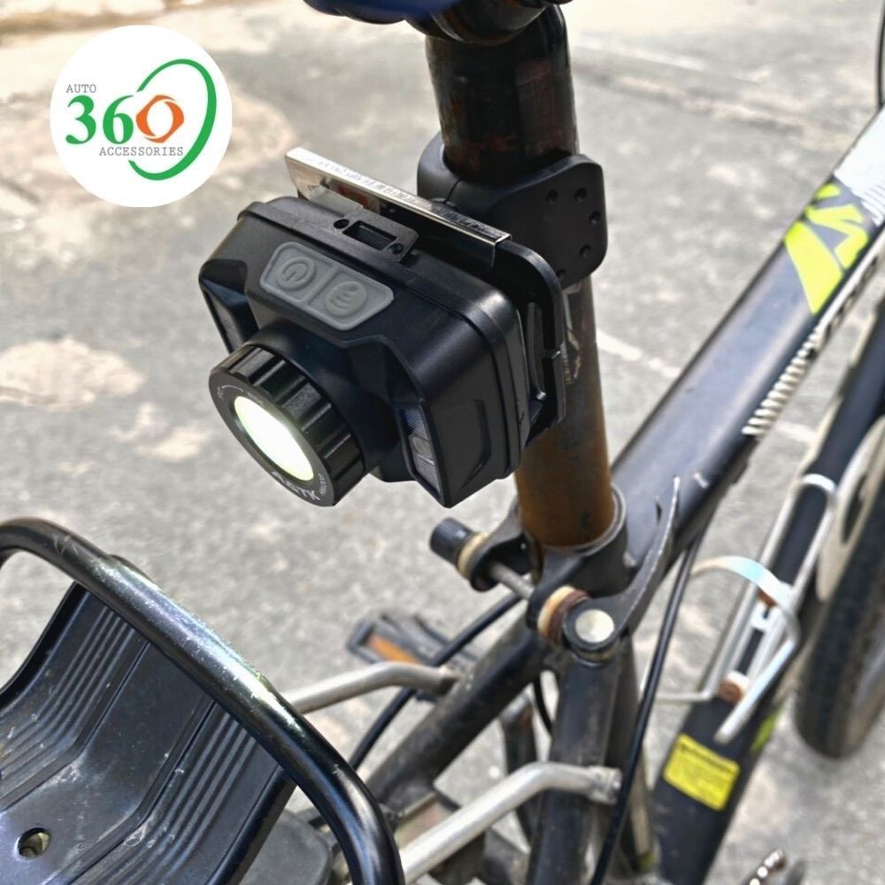 Giá đỡ đèn pin xe đạp giá đỡ đèn pin dùng cho đèn pin đội đầu A&TK HNK-003, 3 lựa chọn