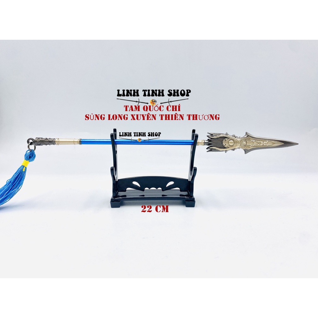 Móc khóa trưng bày Triệu Vân Sủng Long xuyên Thiên Thương Tam Quốc Chí