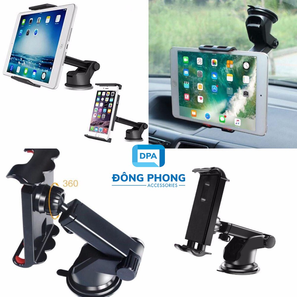 Giá Đỡ iPad Trên Xe Hơi Cao Cấp - iPad Holder For Car