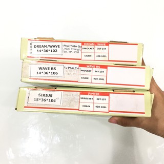 BỘ NSD OBO DÀNH CHO WAVE-DREAM - WAVE RS - SIRIUS
