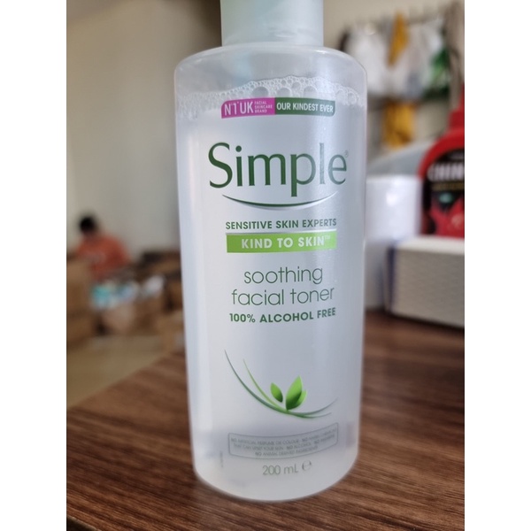 Nước Hoa Hồng Simple 200ml MẪU CŨ