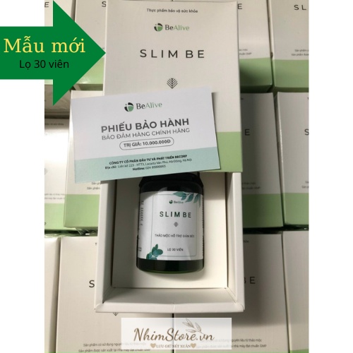 Giảm Cân SLIM BE  của BEALIVE Chính Hãng Slimbe Giúp Giảm 3-7 Kg Sau 30 Ngày