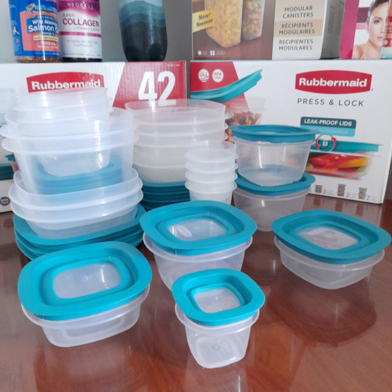 Hộp Rubbermaid nắp xanh - Lẻ size. Hàng chuẩn Mỹ. | BigBuy360 - bigbuy360.vn