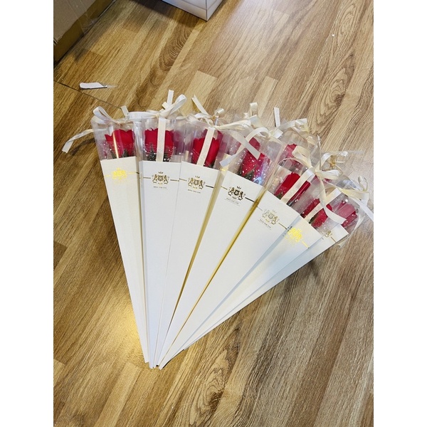 Hoa sáp 1 bông siêu sang chảnh khách đặt ít nhất 5 bông