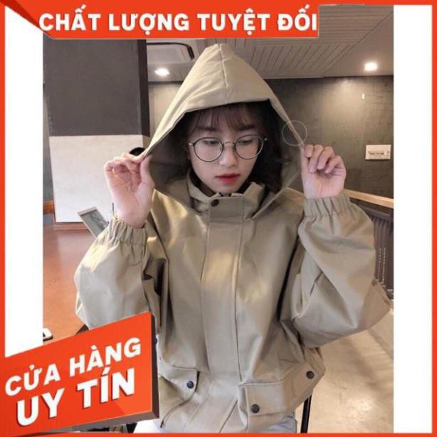 Áo khoác Kaki Unisex Trơn Màu Chuẩn Form Rộng Như Ảnh Cực Xinh Nam Nữ | BigBuy360 - bigbuy360.vn