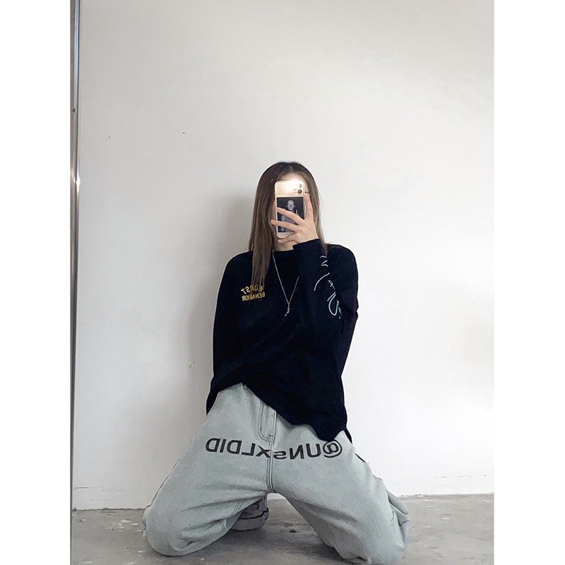 QUẦN BAGGY ỐNG RỘNG @ ( hình chụp thật )