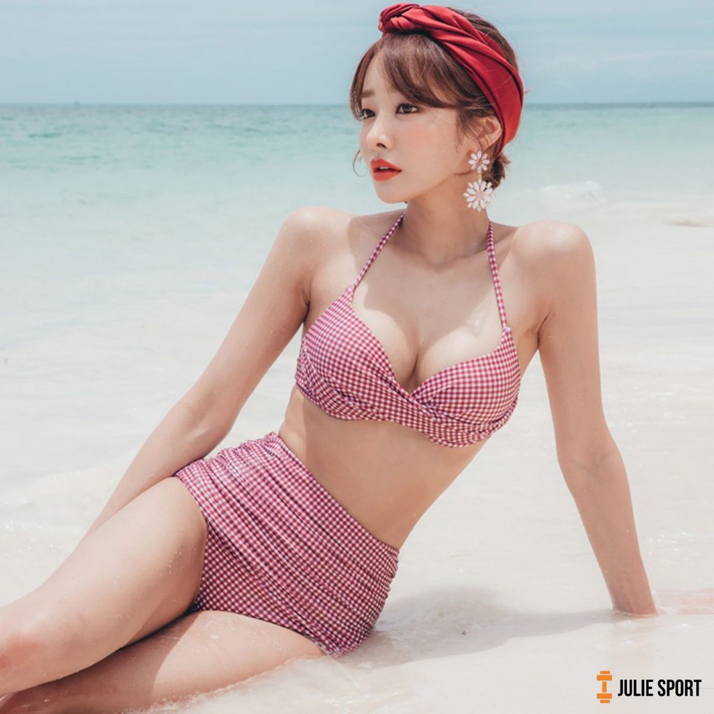 Bộ Đồ Bơi Đi Tắm Biển Nữ Bikini 2 Mảnh (1 Set Áo Bra Và Quần Lót) HE1905 II VIỆT NAM | BigBuy360 - bigbuy360.vn