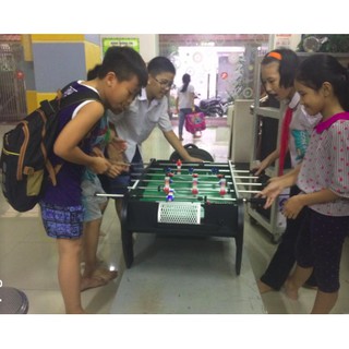 Bàn bi lắc Mini Big 6 tay nắm kích thước 97x54x35cm đội hình 1-3-3 (14 cầu thủ 2 đội)