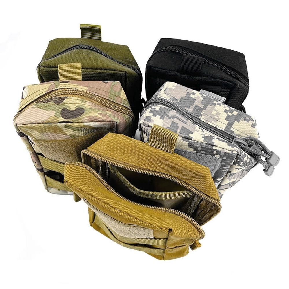 YIYU Túi đeo hông đựng điện thoại TYLER1 có khóa kéo bằng nylon 1000D