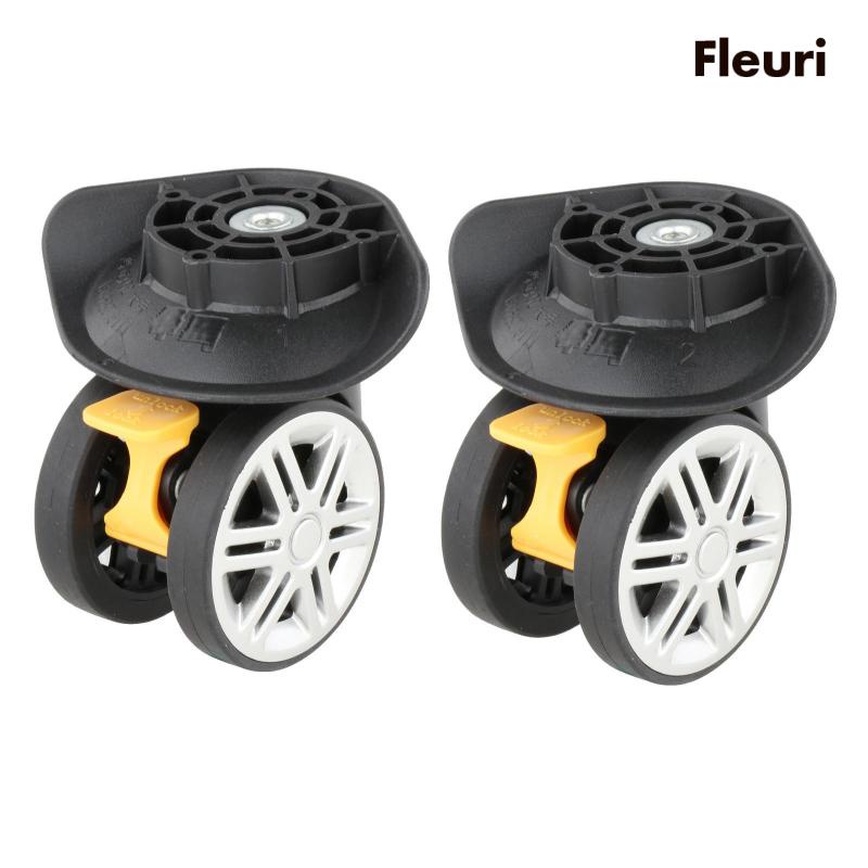 Set 2 Bánh Xe Thay Thế A19 Xoay 360 Độ Cho Vali Du Lịch