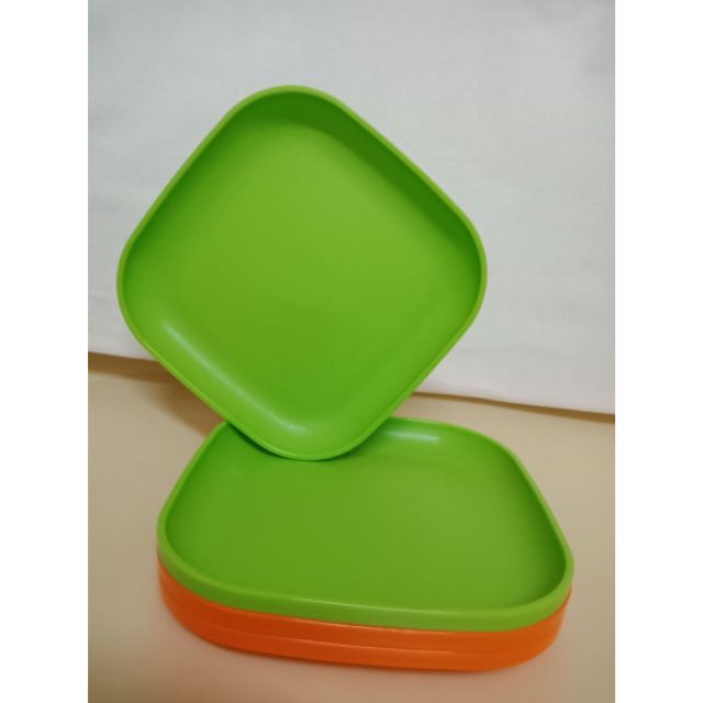 Dĩa nhựa nguyên sinh chính hãng Tupperware Mini Stacking Plate