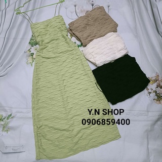 Đầm Body 2 Dây Mút Ngực Chất Xịn