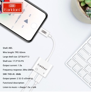 Jack Chuyển Lightning 2 in 1 Earldom OT-33