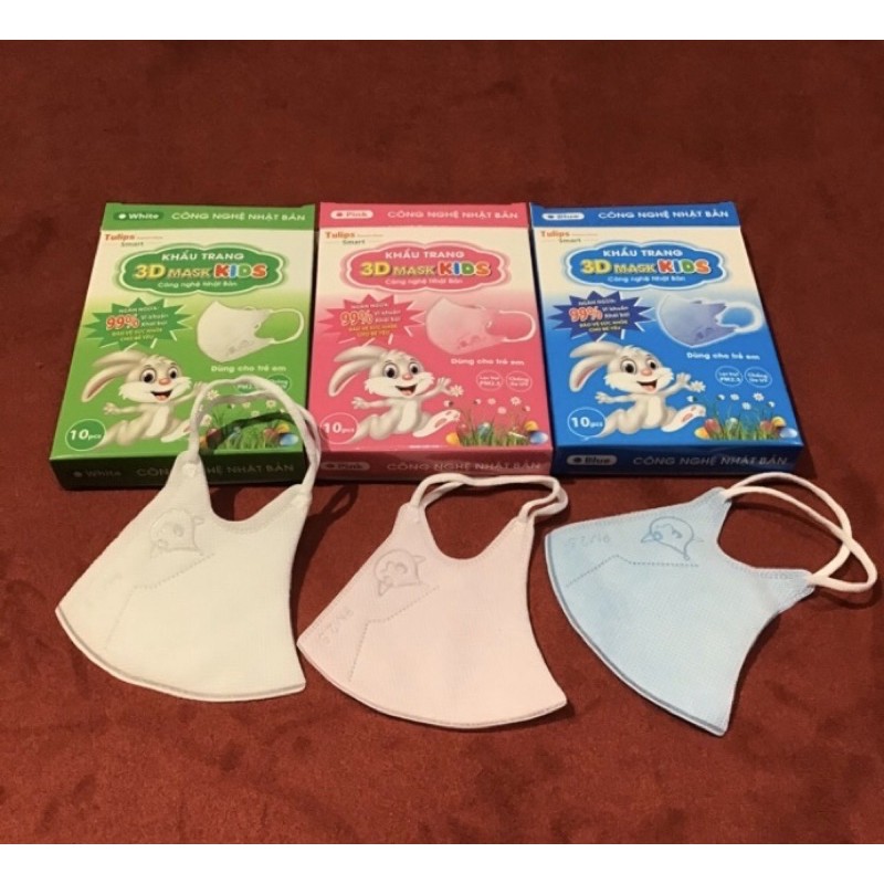 KHẨU TRANG TRẺ EM 3D MASK KIDS TUYLIPS