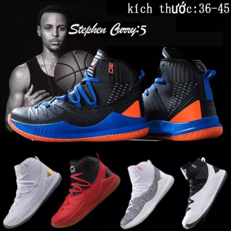 xa 𝐓Ế𝐓🌺 NEW CH Giày bóng rổ nam NBA Curry 5 chất lượng cao ˇ . " ..