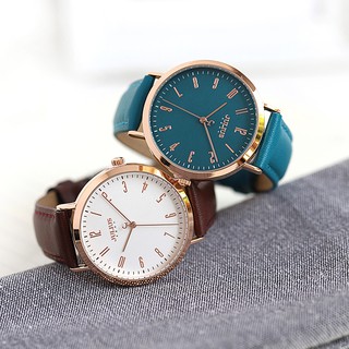 Đồng hồ nữ Julius Hàn Quốc Ja-1017 dây da nhiều màu