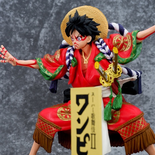 Mô hình Luffy Kimono chính hãng CLOUD STORE cao 20cm nặng 0.8kg, figure one piece, mô hình one piece anime đảo hải tặc