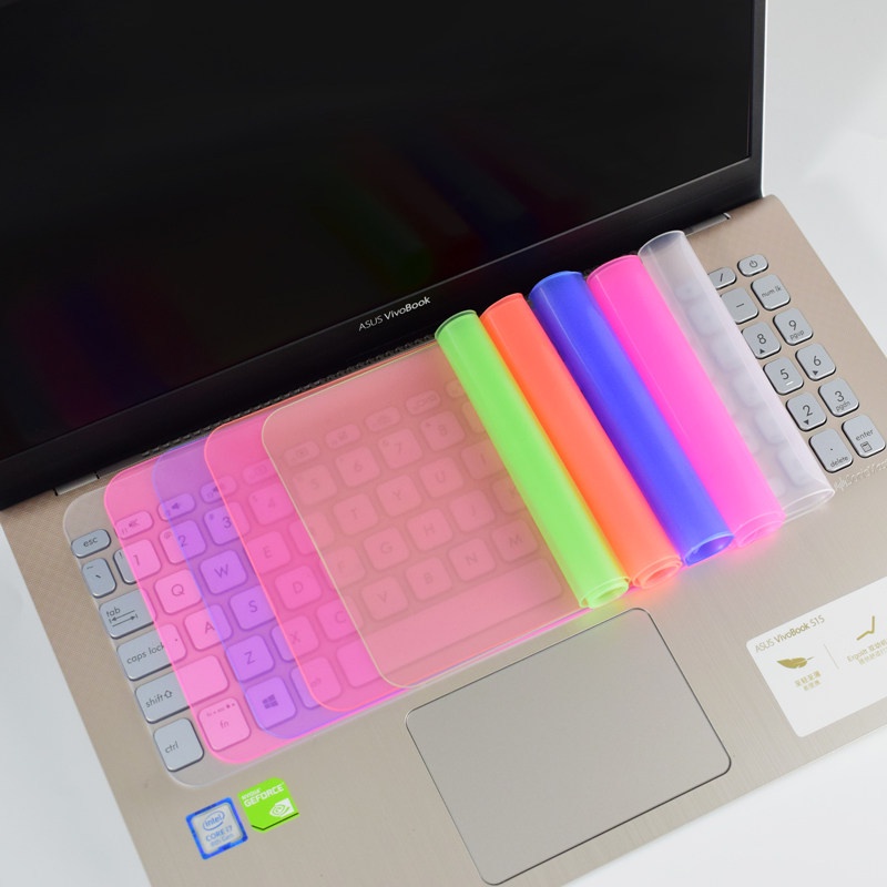 Miếng dán silicon bảo vệ bàn phím cho laptop 15-17 inch