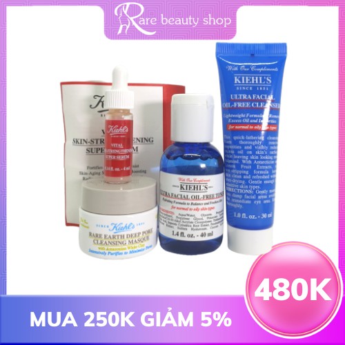 (Duty free) Set Kiehl's mini size duty (số 23)