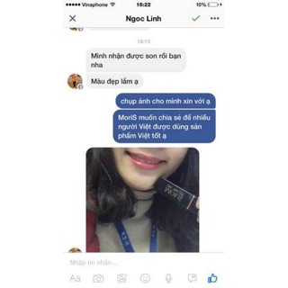 [ MoriS] Son màu Chùm Ngây