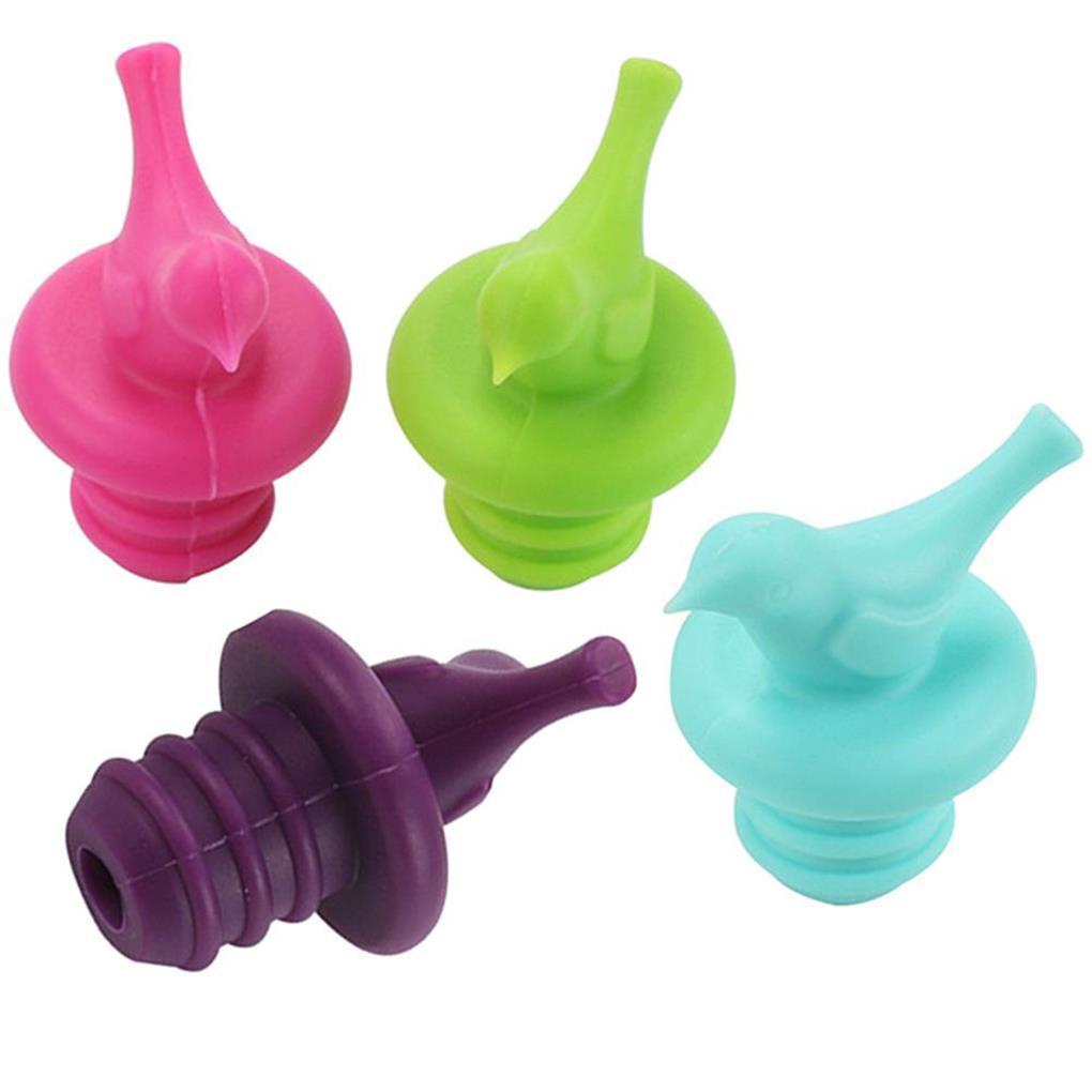 Set 8 Nắp Đậy Chai Rượu / Gia Vị Tiện Dụng Cho Khách Sạn